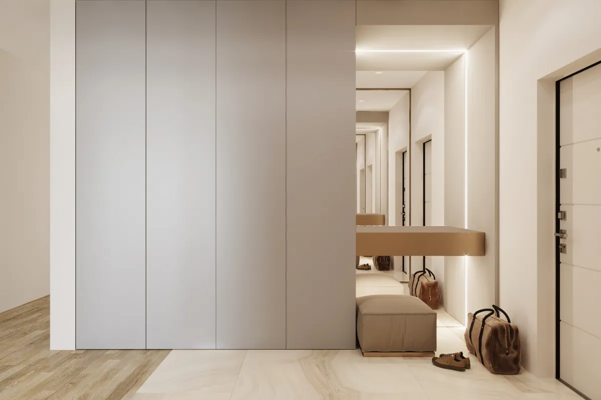 Дизайн дома в пастельных тонах